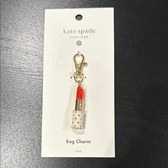 Kate Spade NY X Target Lipstick Bag Charm Keychain - Picture 4 of 6